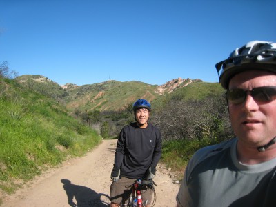 MTB on Saturday morning with Hong at Whiting Ranch